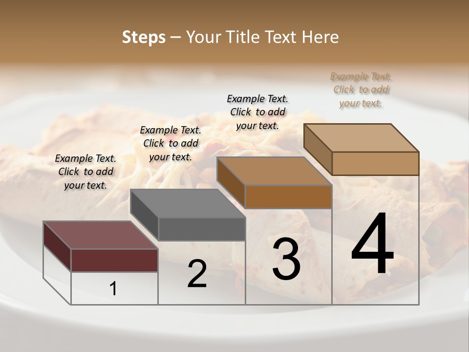 Vegetables In Pita Bread PowerPoint Template