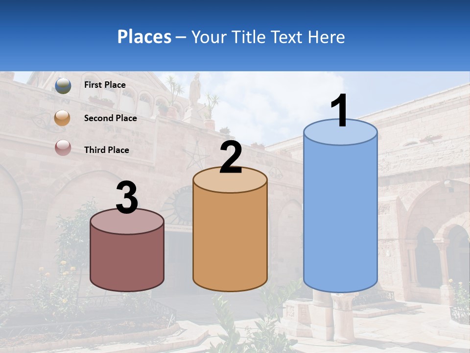 Temple In Bethlehem PowerPoint Template