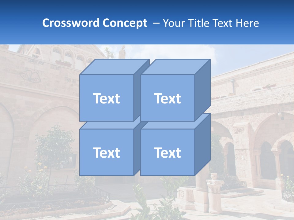 Temple In Bethlehem PowerPoint Template