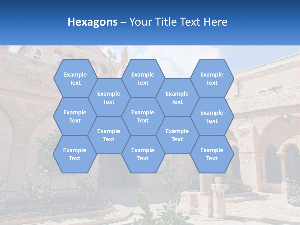 Temple In Bethlehem PowerPoint Template