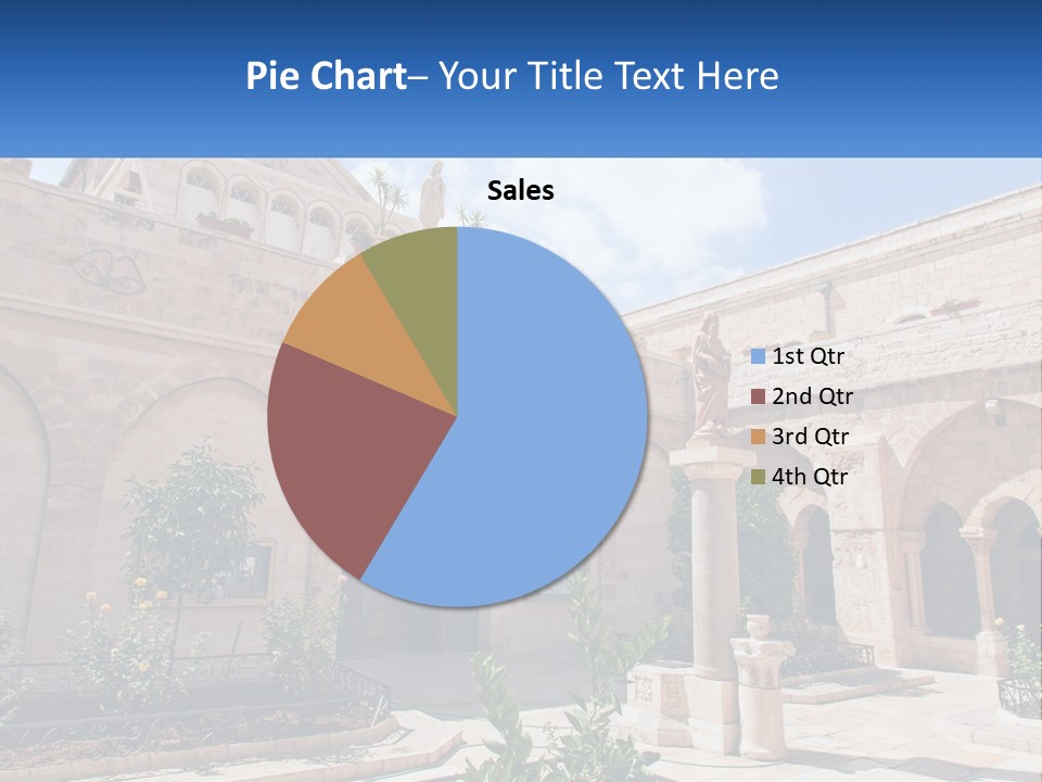 Temple In Bethlehem PowerPoint Template