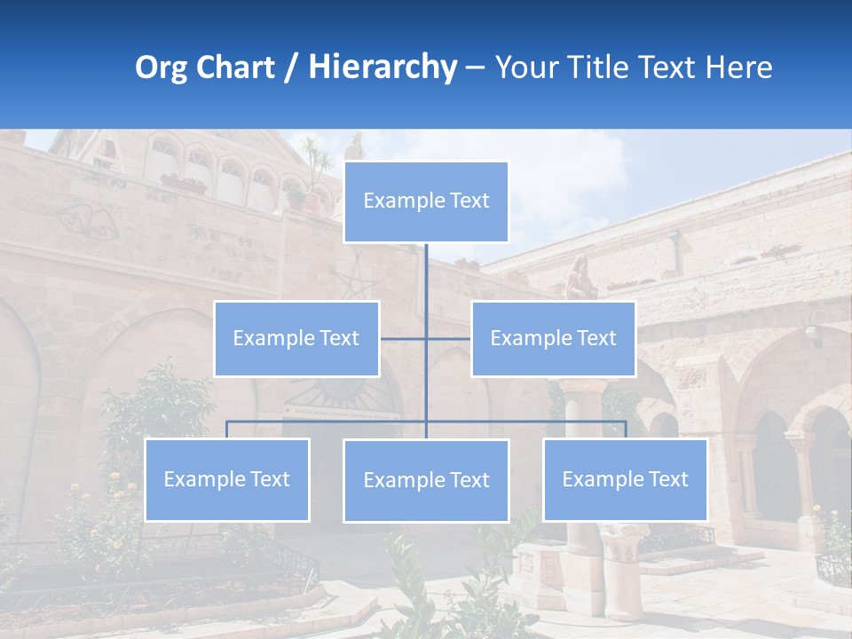 Temple In Bethlehem PowerPoint Template