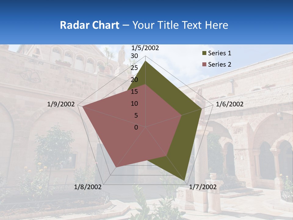 Temple In Bethlehem PowerPoint Template