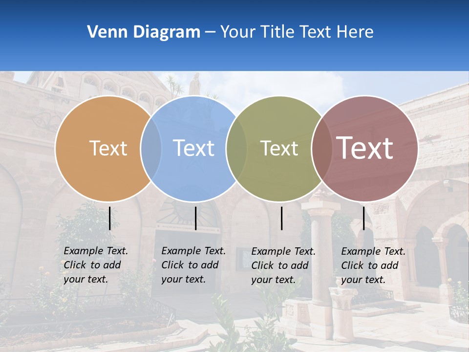 Temple In Bethlehem PowerPoint Template