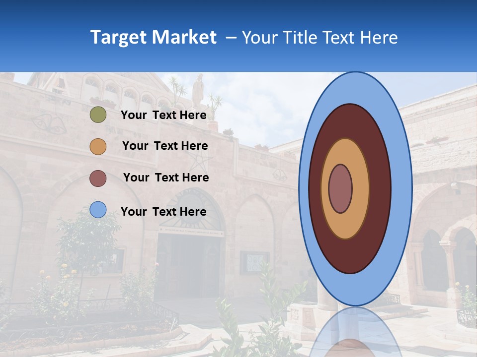 Temple In Bethlehem PowerPoint Template
