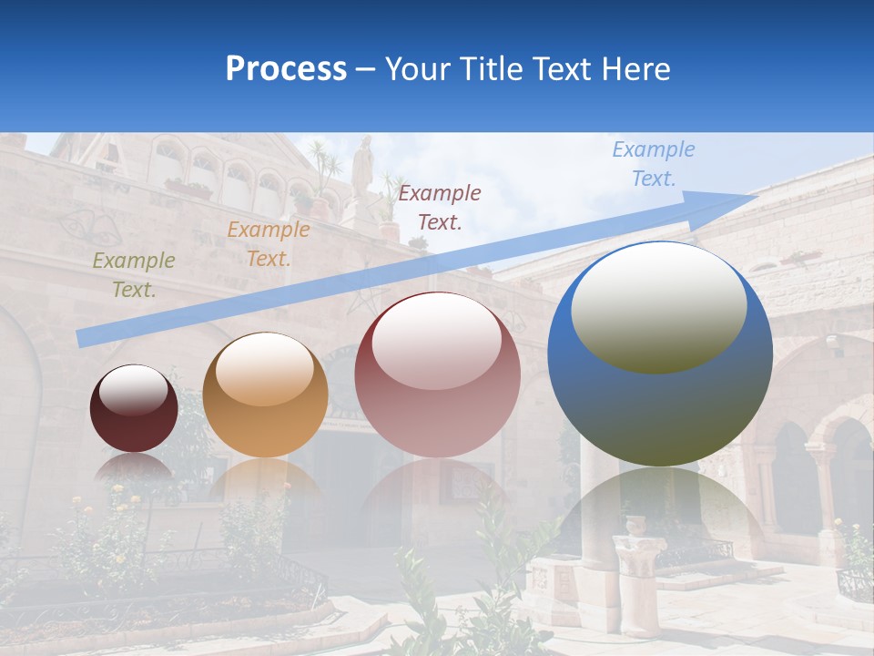 Temple In Bethlehem PowerPoint Template