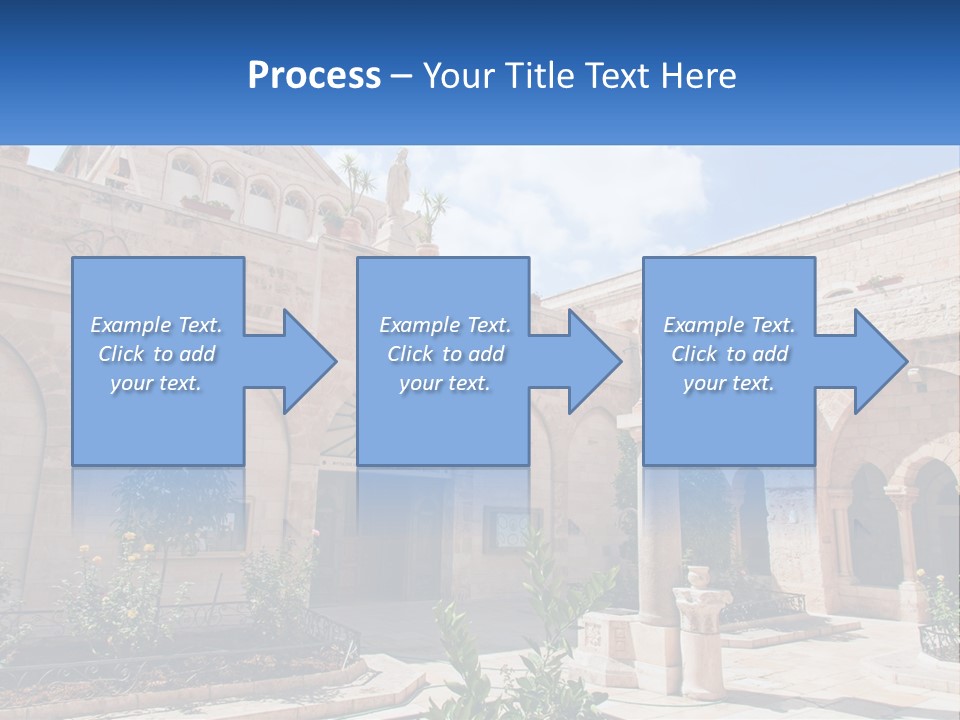 Temple In Bethlehem PowerPoint Template