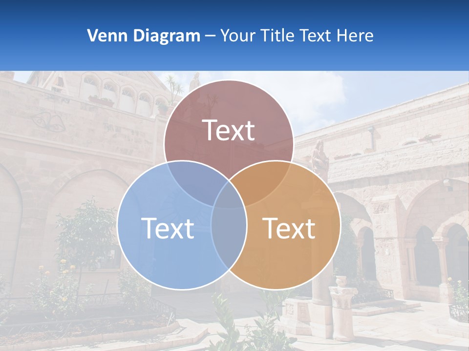 Temple In Bethlehem PowerPoint Template