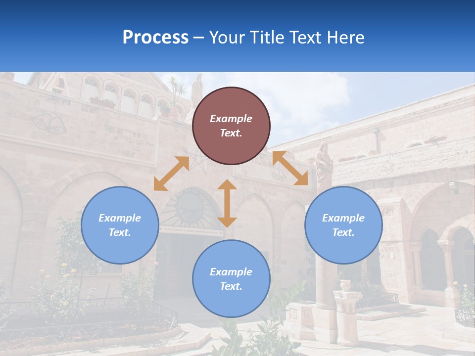 Temple In Bethlehem PowerPoint Template