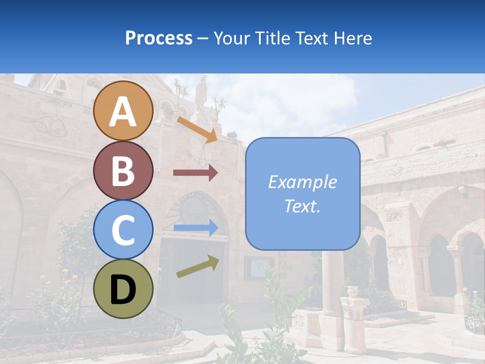 Temple In Bethlehem PowerPoint Template