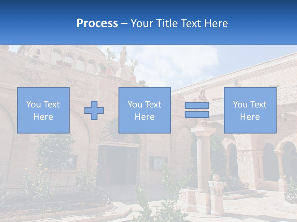 Temple In Bethlehem PowerPoint Template