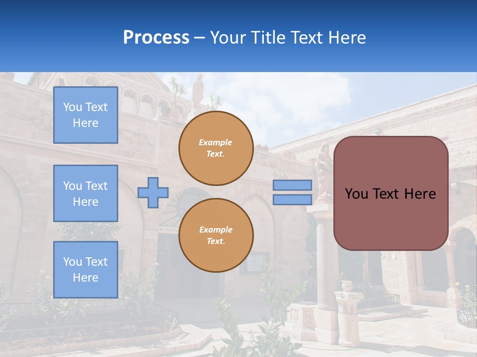 Temple In Bethlehem PowerPoint Template
