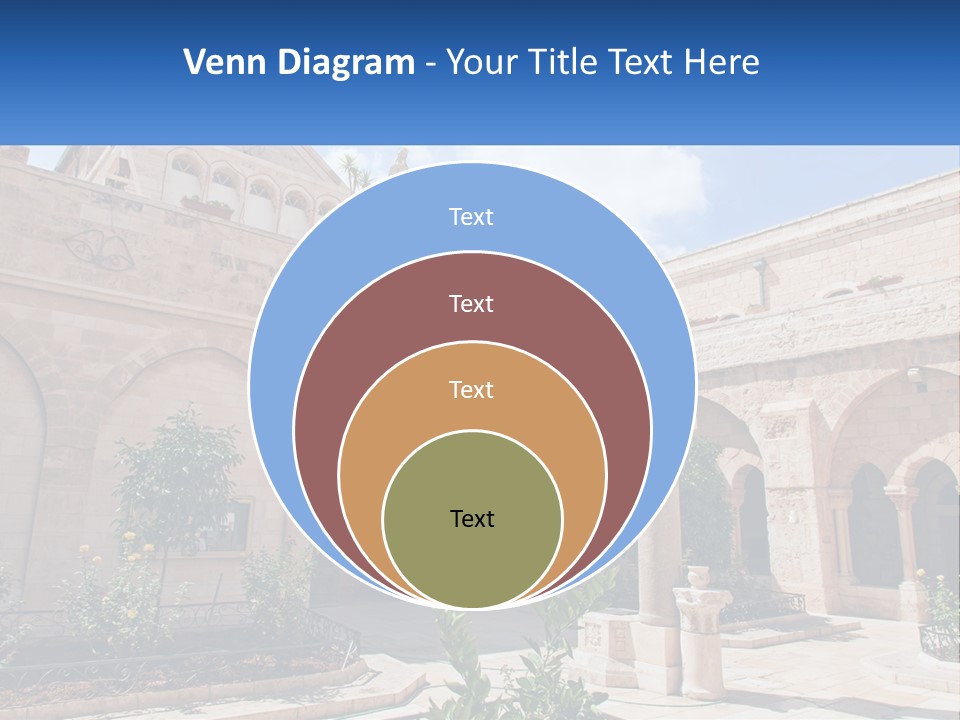 Temple In Bethlehem PowerPoint Template