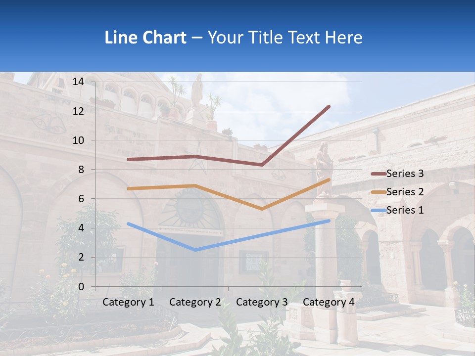 Temple In Bethlehem PowerPoint Template