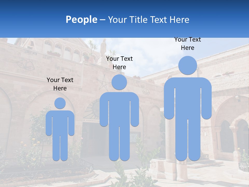 Temple In Bethlehem PowerPoint Template