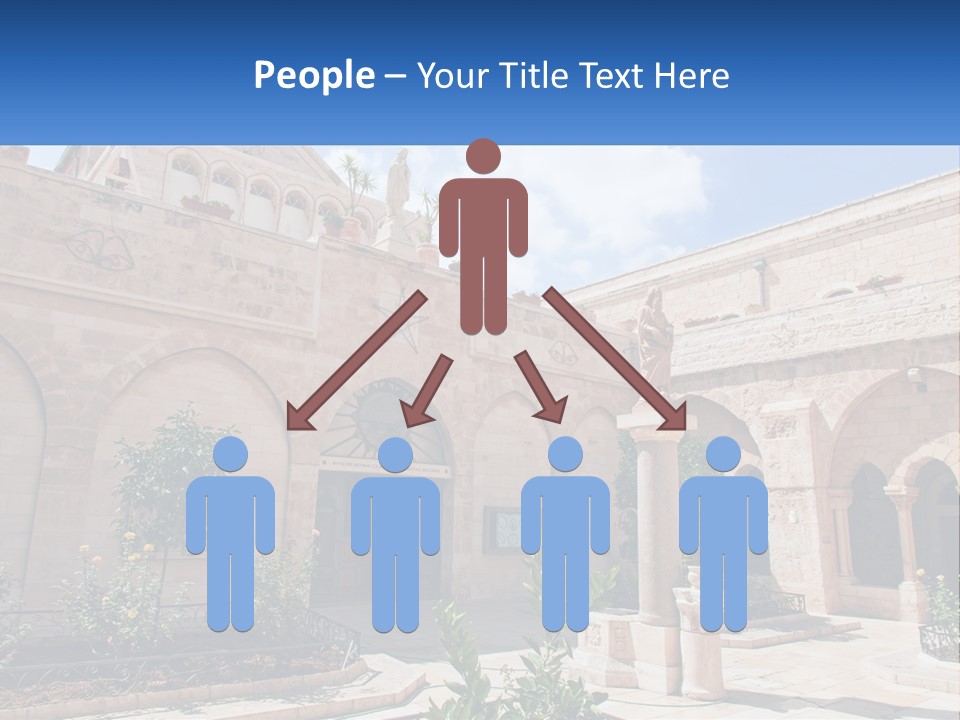 Temple In Bethlehem PowerPoint Template