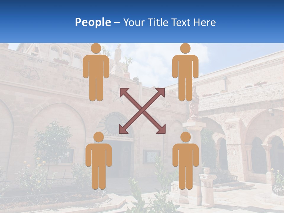 Temple In Bethlehem PowerPoint Template