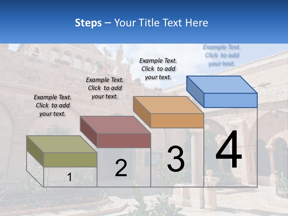 Temple In Bethlehem PowerPoint Template