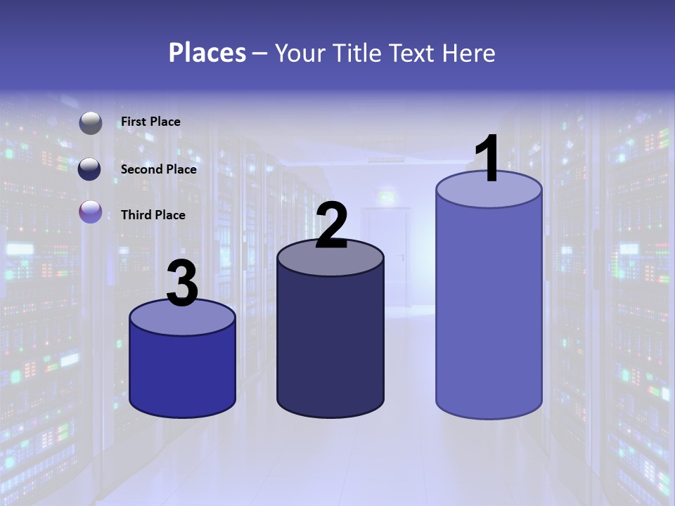 Server Room PowerPoint Template