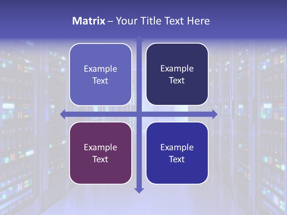 Server Room PowerPoint Template