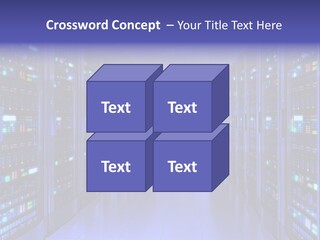 Server Room PowerPoint Template