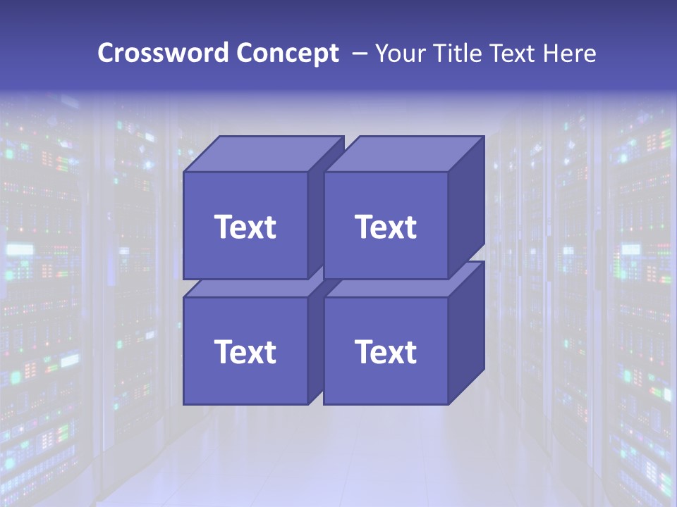 Server Room PowerPoint Template