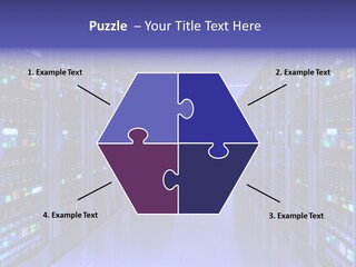 Server Room PowerPoint Template