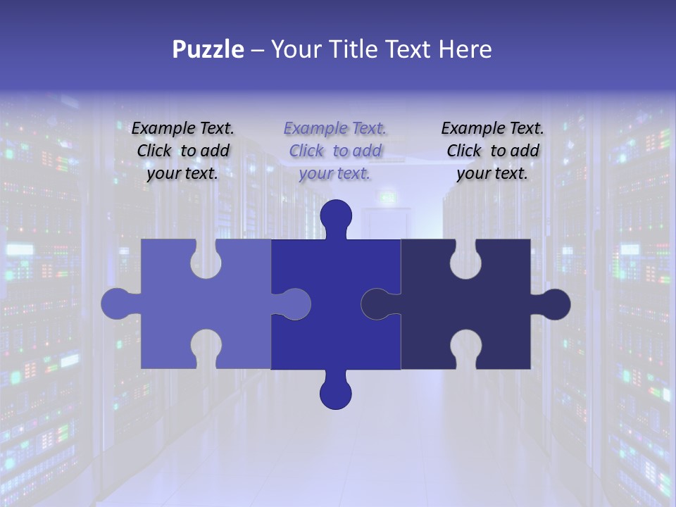 Server Room PowerPoint Template