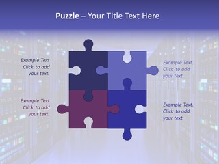 Server Room PowerPoint Template
