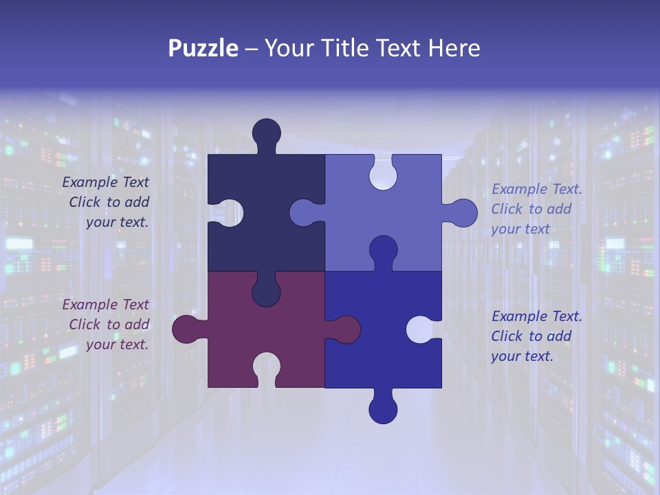 Server Room PowerPoint Template