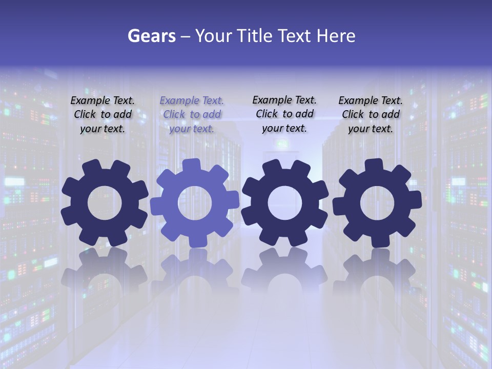 Server Room PowerPoint Template