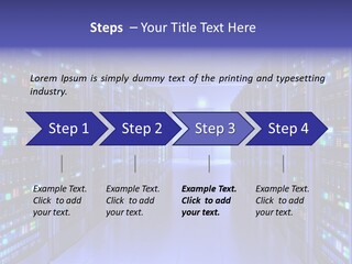 Server Room PowerPoint Template