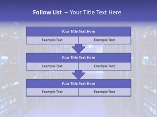 Server Room PowerPoint Template