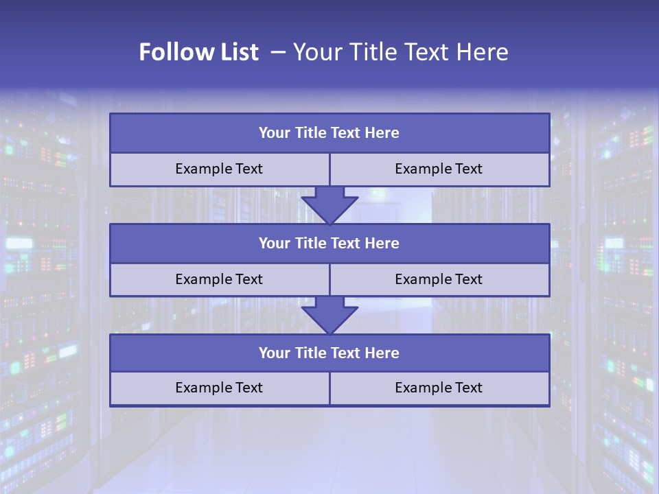 Server Room PowerPoint Template