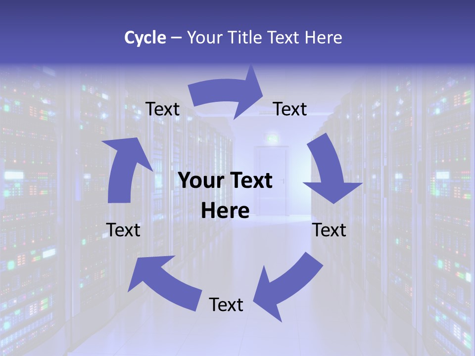 Server Room PowerPoint Template