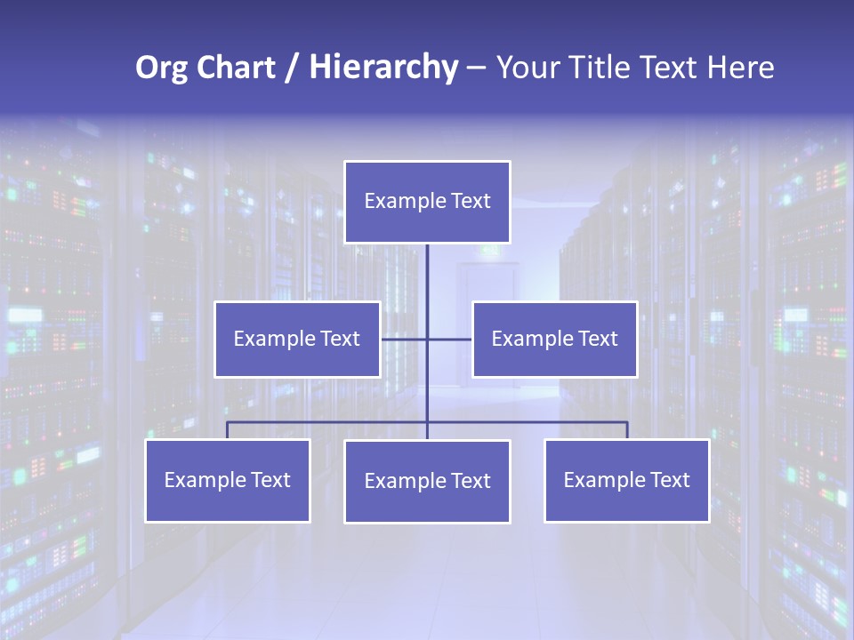 Server Room PowerPoint Template