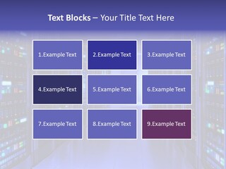 Server Room PowerPoint Template