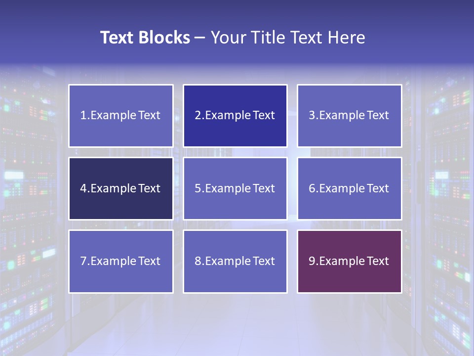 Server Room PowerPoint Template