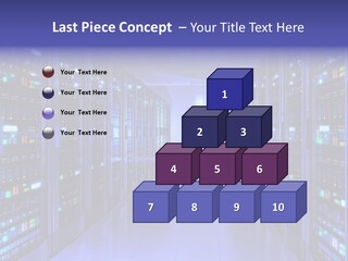Server Room PowerPoint Template