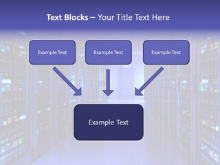 Server Room PowerPoint Template