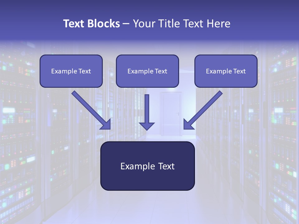 Server Room PowerPoint Template