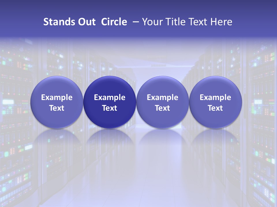 Server Room PowerPoint Template