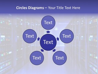 Server Room PowerPoint Template