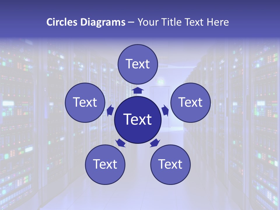 Server Room PowerPoint Template