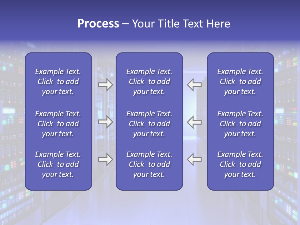 Server Room PowerPoint Template
