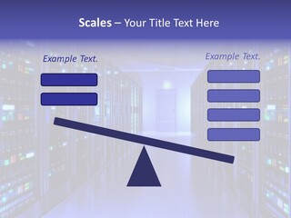 Server Room PowerPoint Template