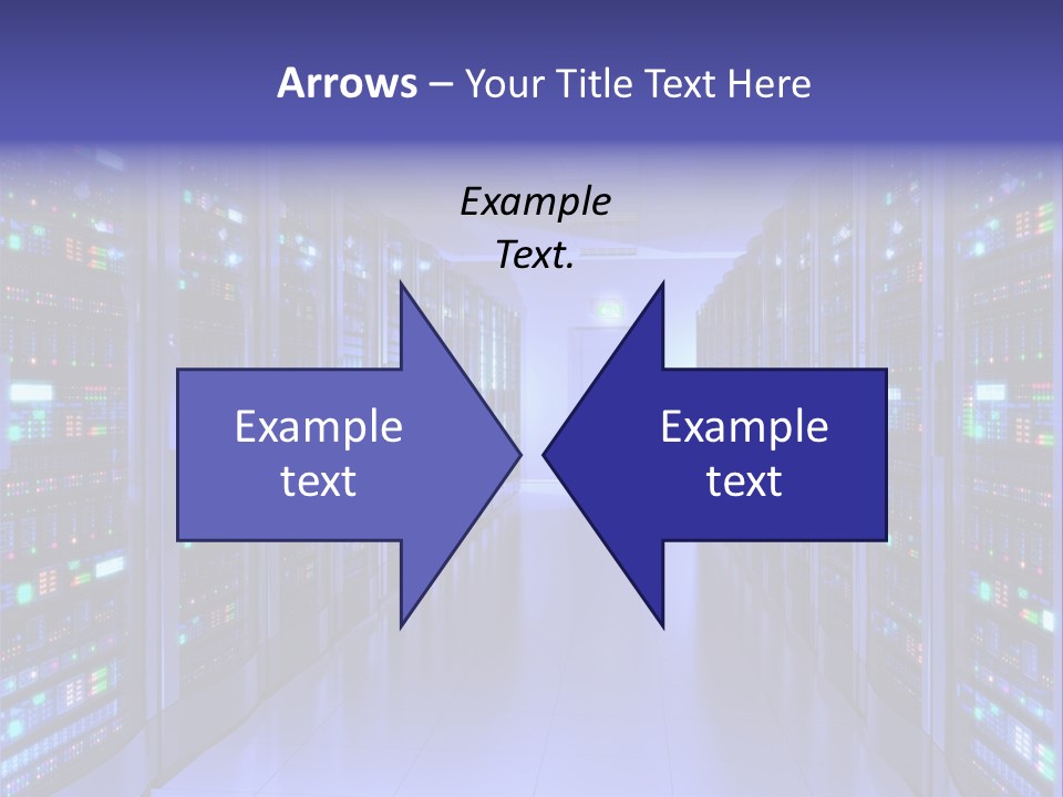 Server Room PowerPoint Template