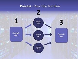 Server Room PowerPoint Template