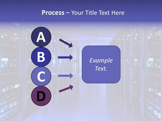 Server Room PowerPoint Template