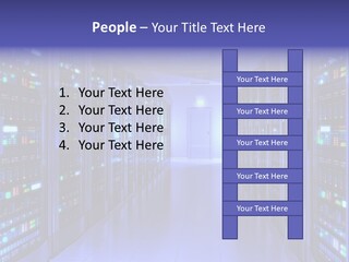 Server Room PowerPoint Template